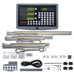 VEVOR digitaalne n&auml;idik 40,64 cm & 45,72 cm & 96,52 cm lineaarne skaala 3-teljeline DRO n&auml;idiku komplekt