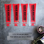 4 x Auto stiiliratas Velje dekoratiivne vin&uuml;&uuml;lkleebiste seeria Auto tarvikud Kleebised Volk Racing TE37 Tokyo Time Attack jaoks