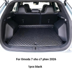 Omoda C7 Omoda 7 Phev SHS 2026 2027 jaoks Pagasiruumi Matt Tagumine Pagasiruumi Vooder Kaubakaitse Nahast Matt Salongi Tarvikud black