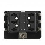 6-suunaline mini teraga kaitsmekarbi hoidik APM ATM 5A 10A 25A autopaadi meretrike 12V 24V jaoks