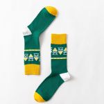 Mood Naiste sokid Suvised V&auml;rvilised Uudsus Kammitud puuvillased sokid Vabaaja sokid pulmakingitus One size