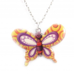 Les Tr&eacute;sors De Lily [J8466] &ndash; h&otilde;bedane mitmev&auml;rviline disainerkaelakee  Butterfly Heleroosa