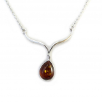 Les Tr&eacute;sors De Lily [N2819] - h&otilde;bedane kaelakee  Inspiration  Amber (roodiumiga kaetud) - 13x11 mm h&otilde;be