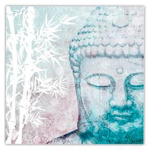 Les Tr&eacute;sors De Lily [N4143] - l&otilde;uend  Buddha  hall - 20x20 cm sinine