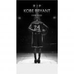 T&auml;ielik 5D Teemantmaal Kobe Bryant Teemanttikandid T&auml;ielik Anime Ristpistekomplektid Kodukaunistus K&auml;sitsi valmistatud kingitus 20x30cm