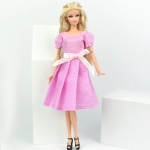 ROOSA Armas suvekleit nuku seelik igap&auml;evane vabaaja rihmadeta peokleit Barbie nukule m&otilde;eldud riided Aksessuaarid Laste t&uuml;drukute m&auml;nguasi roosa
