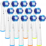 12 tk asendushambaharjapead Oral B igap&auml;evaseks puhastamiseks hambaharjapead OralB 7000/Pro 1000/9600/ 500/3000/8000 12Pcs Toothbrush Heads