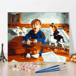 Numbrid &Otilde;limaal Digitaalne &Otilde;limaal Kunst Kodukaunistus DIY Maalimine Numbrite L&otilde;uend 40x50cm no frame