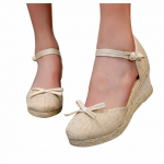 Naiste k&otilde;rged kontsad jalatsid Naiste sandaalid Zapatos Mujer naiste vabaajajalatsid Hingavad, libisevad v&auml;listingimustes vaba aja veetmiseks kiilud Sandaalid 38 beež