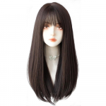 Bybrana Cosplay pikad sirged mustad s&uuml;nteetilised tukkidega parukad naistele afroameeriklane Lolita Daily Party kuumakindel kiud