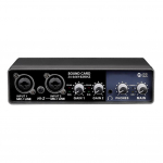 Kaasaskantav heliliides USB Helikaart Mikrofon Eelv&otilde;imendi Arvutid Salvestus H&auml;&auml;lestus Digitaalne segamine must