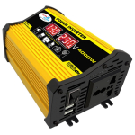 Modifitseeritud siinuslaine muundur k&otilde;rgsageduslik 4000 W tippv&otilde;imsus vatt v&otilde;imsusmuundur DC 12V kuni AC 110V 110V kollane