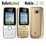 Renoveeritud Nokia Originaal Nokia C2-01 Mobiiltelefon 1 SIM-kaardiga No charger kuld