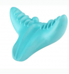 Kaela massaaž Kaela &otilde;la t&otilde;mbej&otilde;u korrigeerimine gravitatsiooni akupressuurmassaaž emakakaela l&uuml;lisamba valu leevendav emakakaela massaaži padi sinine