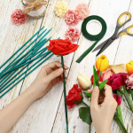 10Pcs No Peculiar Smell Plant Stake Not Easy to Bend Practical Supports Single Stem Shrub Holder