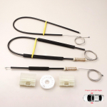 EWR516 aknat&otilde;stuki remondikomplekt eesmised vasak- v&otilde;i parempoolsed uksed A4 B6/B7 jaoks 2002-2008