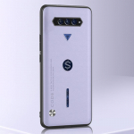 Luksuslik nahast telefoni&uuml;mbris Xiaomi Black Shark 4 3 5 Pro Cover matt silikoonist kaitse&uuml;mbris jaoks BlackShark 3 4 5 Pro Coque jaoks For Black Shark 4Pro helelilla v&auml;rv