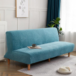 Levivel diivanvoodi kate Universaalne k&auml;eta kokkuklapitav istme kate Stretch katted Odavad diivanikaitse Elastne Futon Spandex kate X (120-150cm) sinine