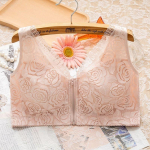 Naiste pesu Olgadeta esirihmaga rinnahoidja, t&otilde;mblukk, t&auml;istass reguleeritav k&uuml;ljelt kokkuvolditav rinnahoidja 34/75C must