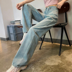 Flare teksad naistele Moodsad laia s&auml;&auml;rega teksap&uuml;ksid k&otilde;rge v&ouml;&ouml;kohaga Mugavad M valge