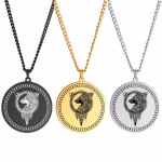 Norse Viking Wolf Head kaelakeed meeste roostevabast terasest amulett Thor Hammer ripats kaelakee Wolves Talisman Wicca punk meeste ehted A must