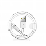 2,4A kiirlaadimise USB-kaabel iPhone'i 13 12 11 XS XR X 8 7 6S 5S juhtme kiirlaadimise mobiiltelefoni kaabel kiirlaadija kaabel 1m valge