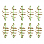10 tk karpkalap&uuml;&uuml;gi inline meetod vedru s&ouml;&ouml;tja j&auml;me s&ouml;&ouml;da puurid/terminali tarvikud 3.3cm