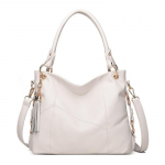 Luksuslikud k&auml;ekotid Naiste kotid Disainer kvaliteetsest nahast Crossbody kotid naistele Suure mahutavusega naiste reisikott None beež