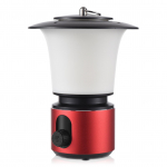 LED matkalatern USB laetav retro telkimistelgi valgus kaasaskantav v&auml;litaskulamp toite saamiseks 10400mAh punane