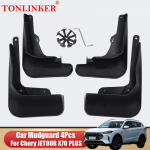Auto poritiib Chery JETOUR X70 PLUS jaoks - eesmised tagumised porilapid porikaitsed pritsmekaitsed poritiibade porilapid 4tk komplekt 4 Pcs Black A