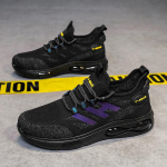 Meeste kingad S&uuml;gis uus v&otilde;rkpind hingav vabaaja Meeste jalan&otilde;ud Kerged universaalsed spordijalatsid libisemiskindlad tarretisega v&auml;listald moekingad 39 valge