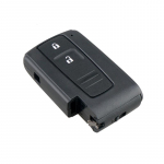 2 nupuga auto kaugjuhtimispuldi v&otilde;tmekest koos TOY43 teraga, mis sobib Toyota Prius Corolla Verso jaoks no TOY43 Blade