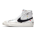 Nike Blazer Mid 77 GS V&auml;rvipritsmetega Laste Tossud Valge Purje Must DJ2618-100 36