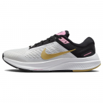 Nike Air Zoom Structure 24 Valge Must Nisukuld Naiste Tossud Pink-Spell DA8570-106 36