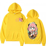 Jaapani Anime Spy X Perekond Anya Forger Print Pullover Naine Pusad Unisex Streetwear y2k Riietus S&uuml;gis Talv Unisex Hoodie Unisex 2XL