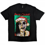 Alice Cooper Xmas Card Tee Unisex T-s&auml;rk S