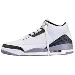 Air Jordan 3 Retro Tsemendihall Meeste Tossud Valge Summit-White Tulepunane CT8532-106 47.5