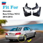 Mudflaps FOR Mercedes Benz E class W212 Mudguard splash Mud Flap Guard Fender Mudguards car accessories auto styline Front Rear tumehall v&auml;rv