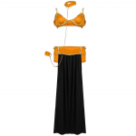 Seksikad Kreeka jumalanna kost&uuml;&uuml;mid Naiste pika seeliku karnevalikost&uuml;&uuml;m S must