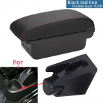 Peugeot 107 k&auml;etoe jaoks Citroen C1/Toyota Etios Aygo BJ k&auml;etoe kasti jaoks Autotarvikud Kaupluskarp Sisustusosad Double Layer must