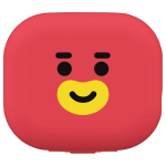 Line Friends BT21 mini kaasaskantav hambaharja sterilisaator (TATA) yellow