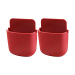 2tk kaugjuhtimispuldi hoidik seinakinnitus ilma puurita kaasaegne teler kliimaseade kaugsalvestuskarp Pliiatsi korraldaja mobiiltelefoni laadimisriist Kodukontor valge