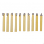 10 t&uuml;kki karbiidist otsaga joodetud freesl&otilde;ikur CNC treipingi treimiseks A