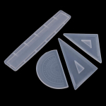 4 tk/pakendis joonlaud Teema vaigu valamine vorm kommid suhkru vormimine isetegemise k&auml;sit&ouml;&ouml; tarvikud