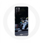 Musta v&auml;rvi &uuml;mbris Xiaomi Redmi Note 11s 5G vormel 1 Valtteri Bottas F1 Racing Driver jaoks