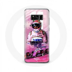 &Uuml;mbris Samsung Galaxy S8 pluss Formula 1 Sergio P&eacute;rez F1 Driver Pink jaoks