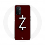 &Uuml;mbris Oppo A54 5G Ozarki 4. hooaja logoga Z valge punase taustaga