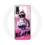 &Uuml;mbris Samsung Galaxy A02 Formula 1 Sergio P&eacute;rez F1 Driver Pink jaoks