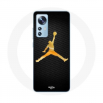 Coque pour Xiaomi Mi 12 / 12X Air michael jordan logo jaune