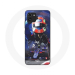 Coque Samsung Galaxy A03 Formule 1 Pierre Gasly Pilote automobile F1 Rouge Bleu